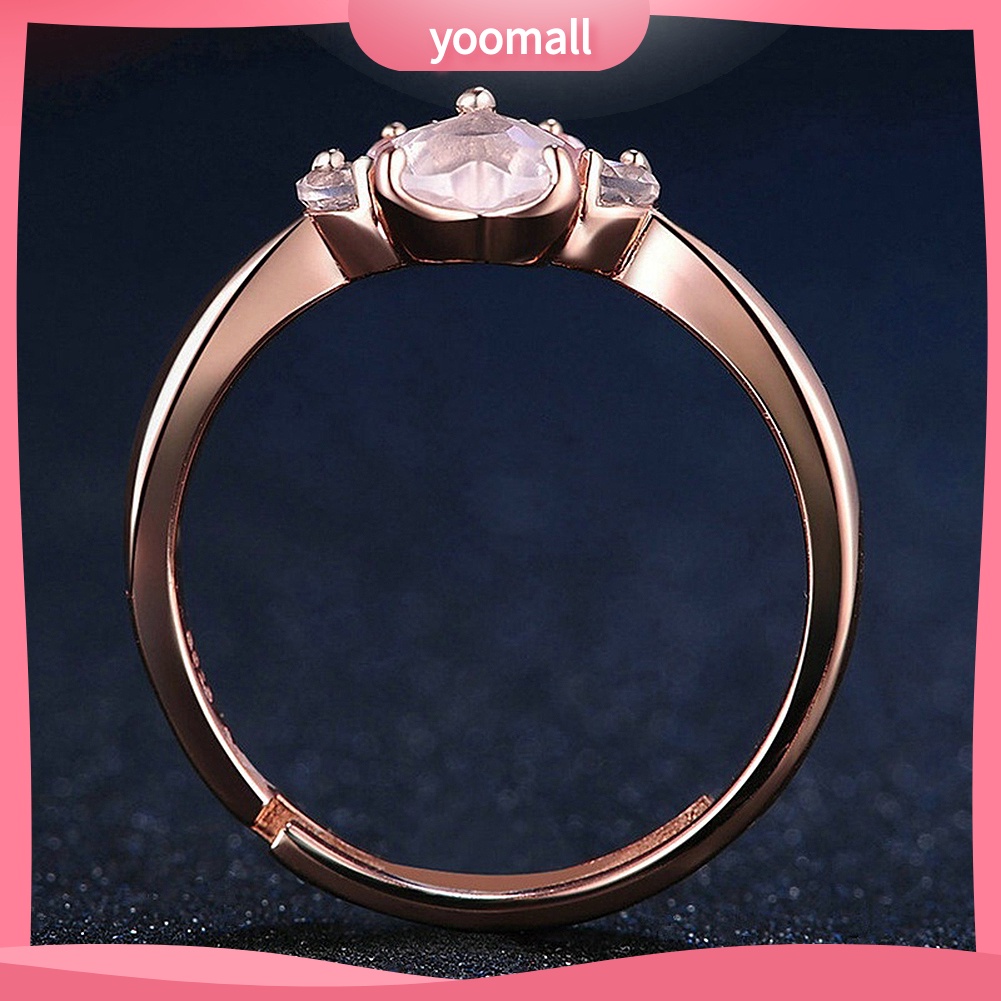 Khuyên Tai Đính Đá Hình Bàn Chân Dễ Thương Có Thể Điều Chỉnh