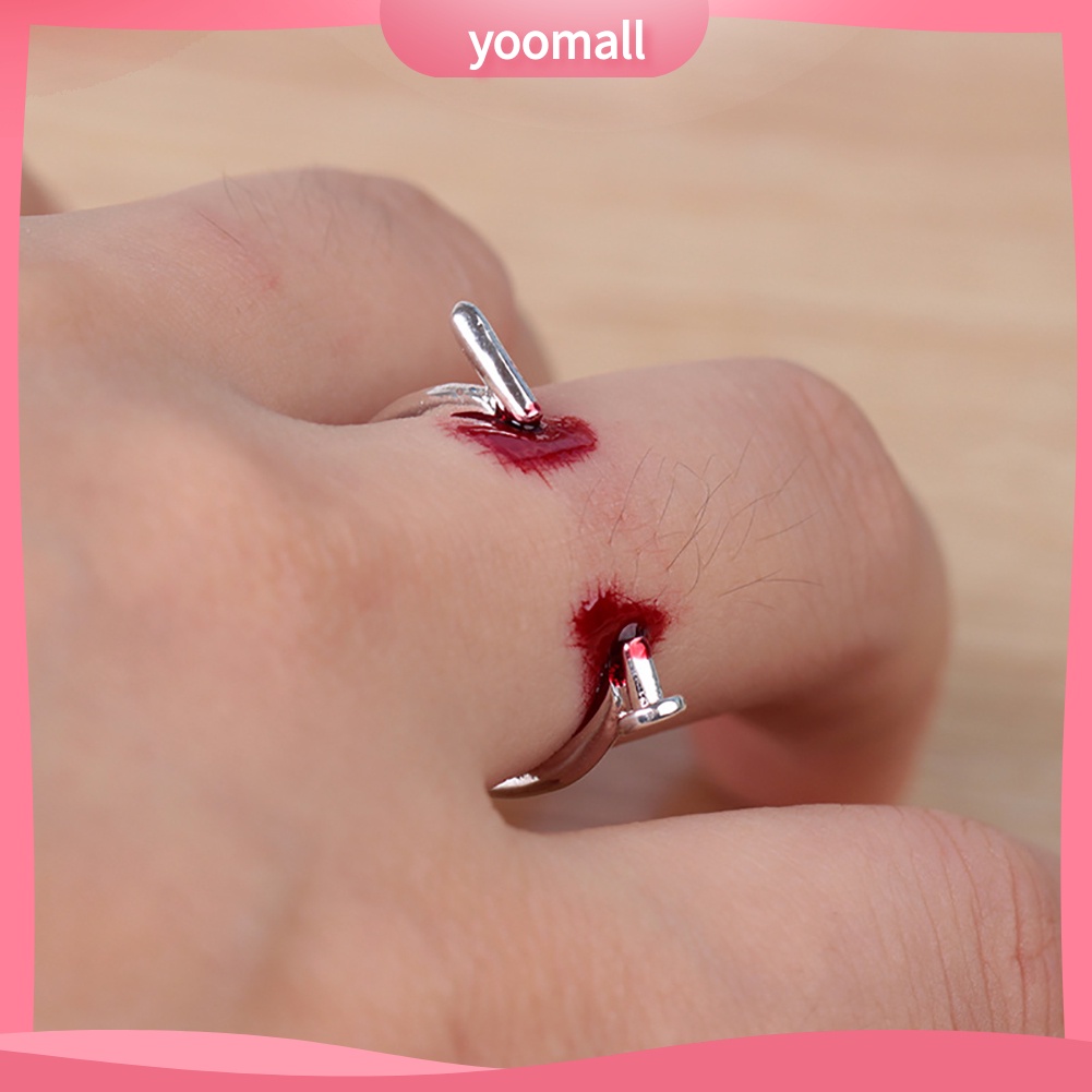 Nhẫn Đeo Ngón Tay Hóa Trang Halloween Sáng Tạo Có Thể Điều Chỉnh