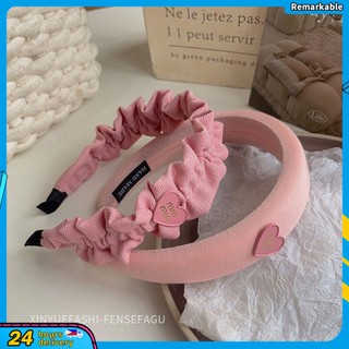 Poml Love Hairpin Head Band Wash Face Hair Band Pink Hair Bundle Headbands Hair Accessories