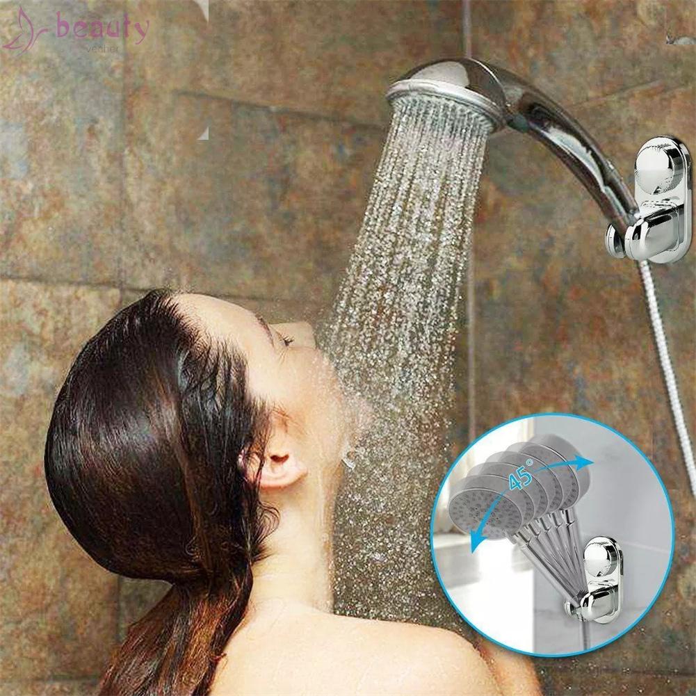Giá Đỡ Vòi Hoa Sen Màu Bạc Tiện Dụng Cho Nhà Tắm