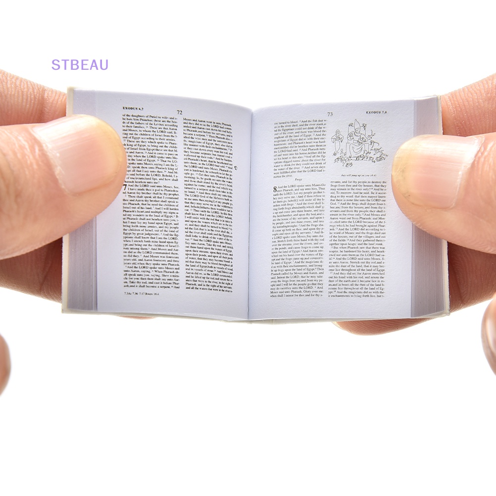 1 Móc Khóa Kinh Thánh Mini Bằng Tiếng Anh