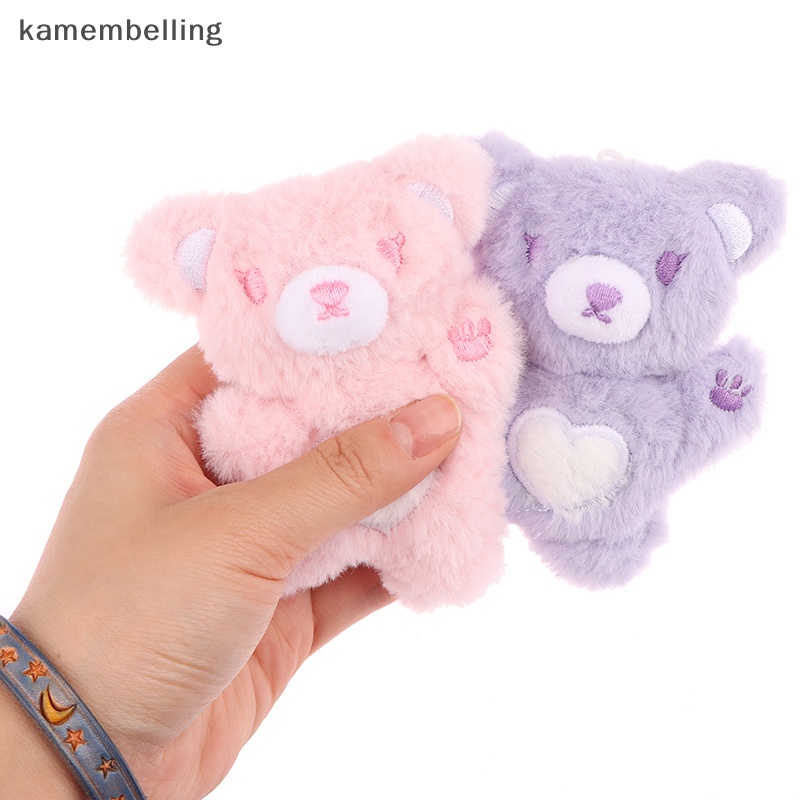 Móc Khóa Hình Gấu Nhồi Bông Dễ Thương