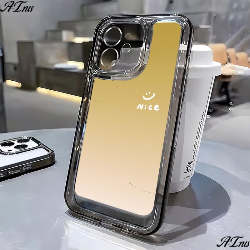 Ốp Điện Thoại Mềm Chống Sốc Màu Gradient Cho Apple iPhone14Promax8p12713 11 3ZZI