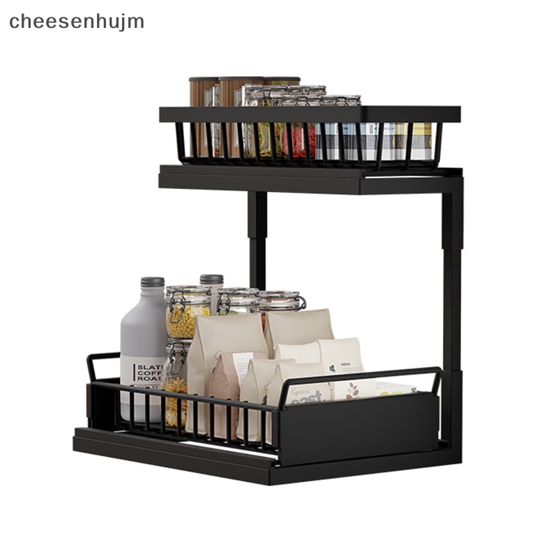 Giỏ Đựng Đồ Dùng Gắn Dưới Bồn Rửa Chén Bằng Kim Loại Tiện Dụng Cho Nhà Bếp / Nhà Tắm