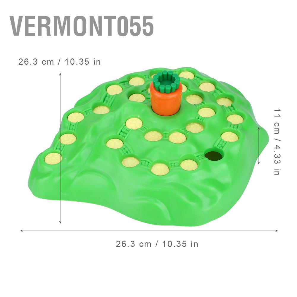 Vermont055 Trò chơi vui nhộn dành cho gia đình thỏ Bunny Hop trẻ em