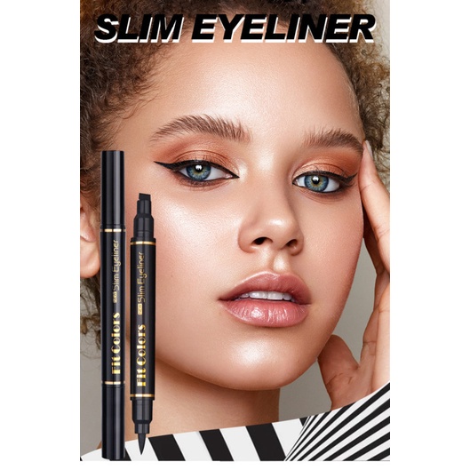 Bút Kẻ Mắt Hai Đầu Kháng Nước Chống Mồ Hôi Và Không Nhòe