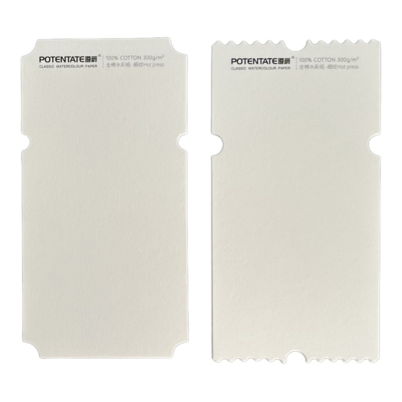 Miếng Giấy Vẽ Màu Nước Nghệ Thuật 8x15 5cm