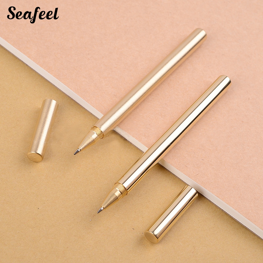 Bút Mực Kim Loại 0.5mm Phong Cách Retro