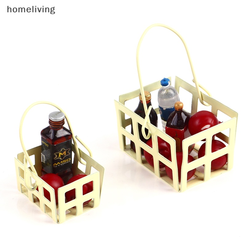 Giỏ Đựng Trái Cây / Rau Củ Mini Tỉ Lệ 1: 12 Trang Trí Nhà Búp Bê