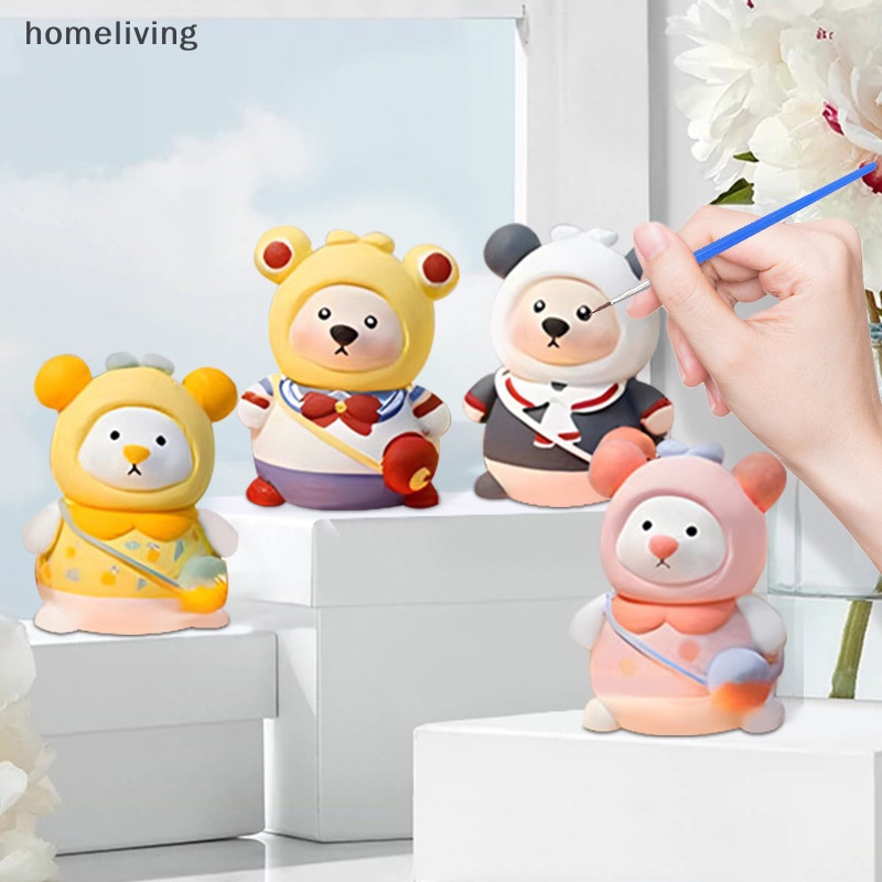 Ba Lô Mini Hình Gấu Embryo 3D Thủ Công DIY Sáng Tạo Và Thiết Thực Dành Cho Trẻ Em