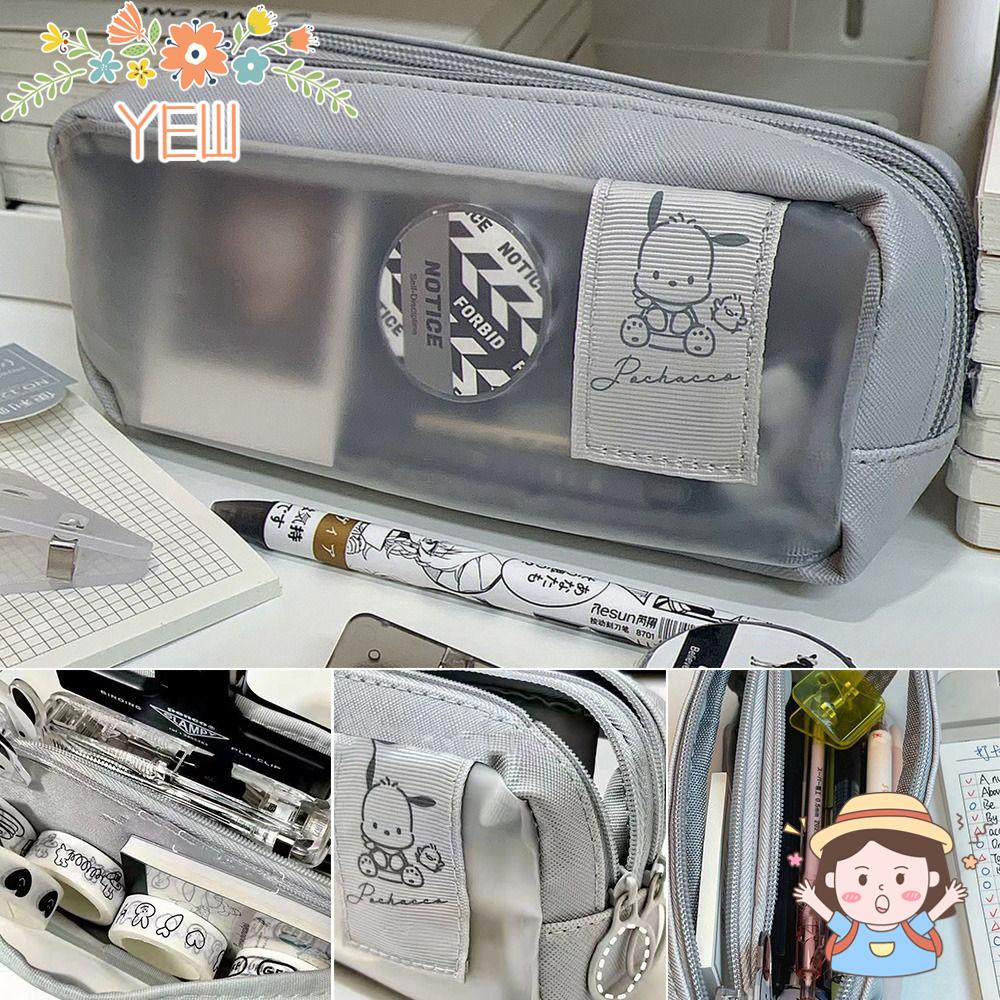 Túi Đựng Bút Trong Suốt Hình Chú Chó Pacha Độc Đáo Tiện Dụng