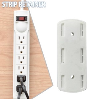 Wall-Mount Self Adhesive Power Strip Holder Fixator Socket Cable Fixer Rack