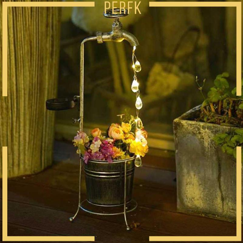 Đèn Lối Đi Bằng Sắt Bền Chống Nước Sử Dụng Năng Lượng Mặt Trời Cổ Điển Trang Trí Nhà Cửa / Lối Đi / Ban Công /