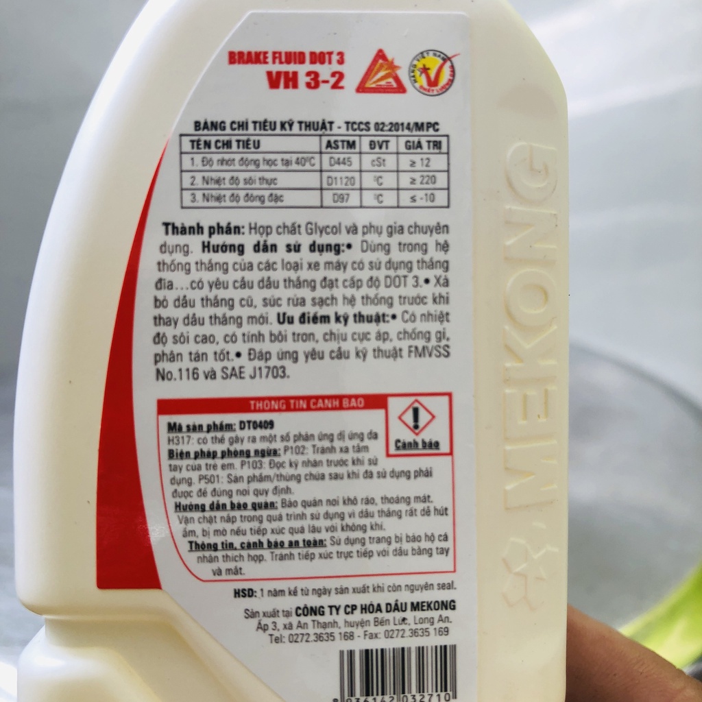 Dầu thắng Mekong  100ml, dầu thắng, dầu phanh chai nhỏ hàng chất lượng