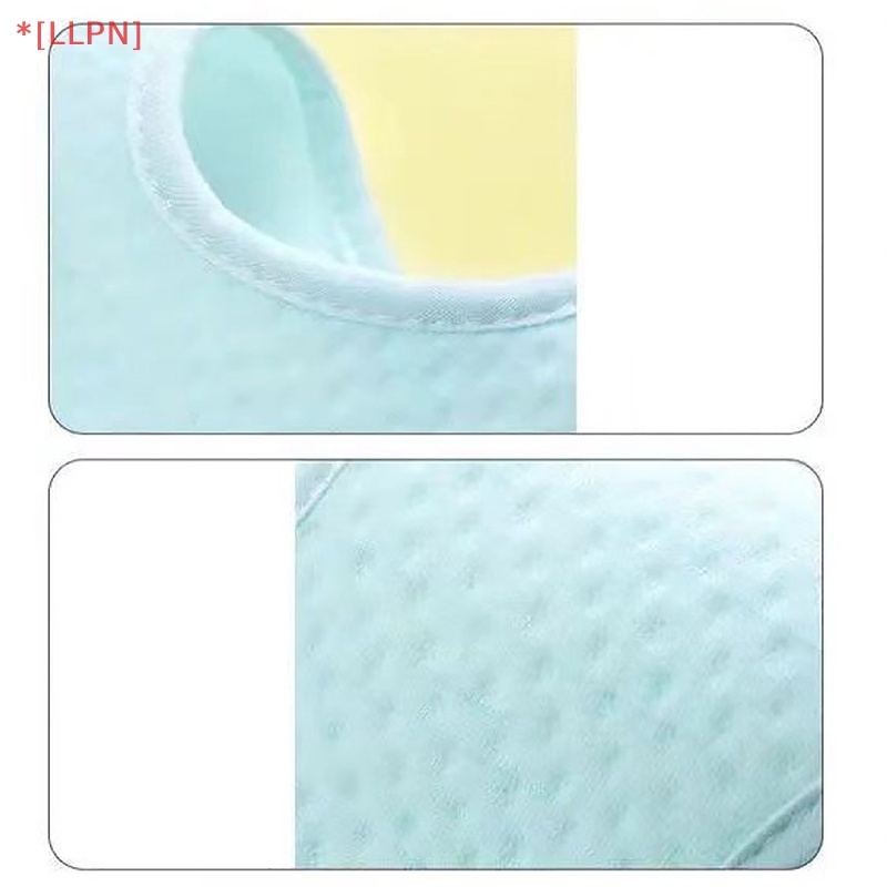 Yếm Ăn Bằng Cotton In Họa Tiết Gấu Hoạt Hình Dễ Thương Cho Bé