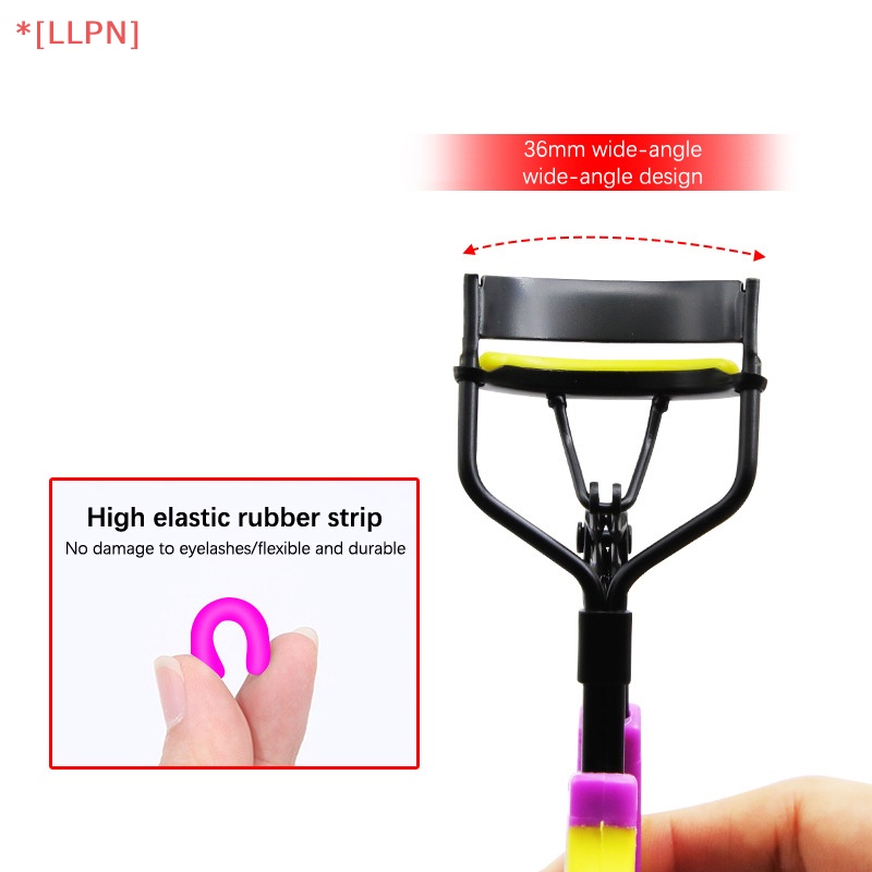 [loyaltysun] Kẹp Bấm Mi Hai Tông Màu Trang Điểm Mắt Làm Đẹp Chuyên Nghiệp Phù Hợp Với Mọi Hình Dạng Mắt Chà