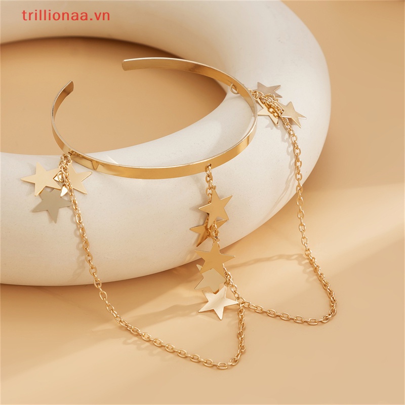 Vòng Đeo Cánh Tay Bằng Kim Loại Phong Cách Bohemian Thời Trang Dành Cho Nữ