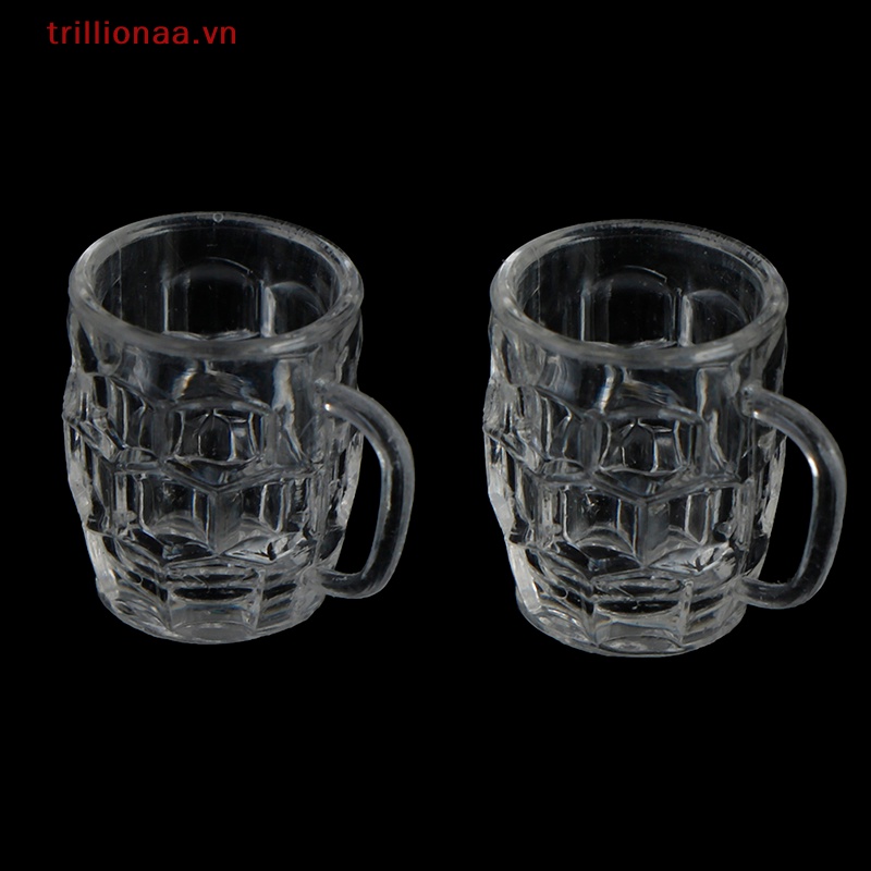 Bộ 2 Ly Rượu mini Tỉ Lệ 1: 12 Xinh Xắn