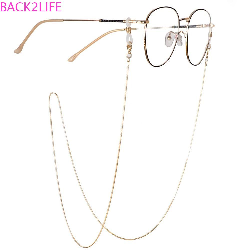 Dây Xích Kim Loại Đeo Mắt Kính Màu Bạc Cá Tính 2life