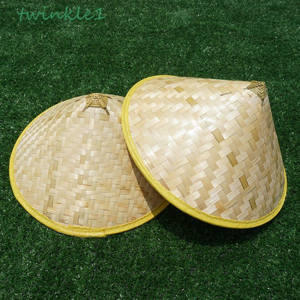 Nón Đan Tre Chống Nắng Phong Cách Trung Hoa Có Thể Điều Chỉnh Dùng Khi Đi Câu Cá / Nhảy Múa
