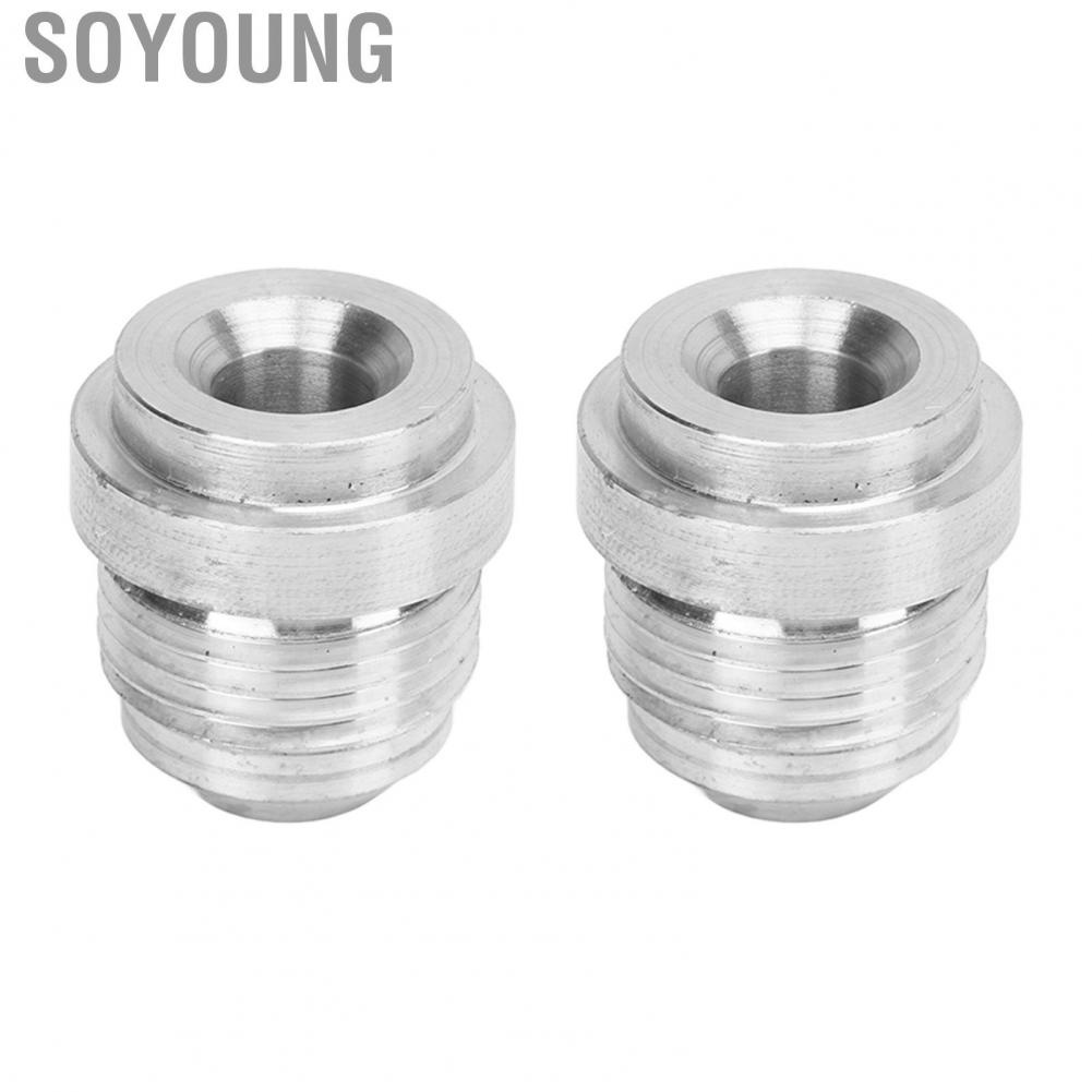 Soyoung AN8 Weld On Fitting High Strength 8AN Hose Adapter Leakage Proof Impact for Car