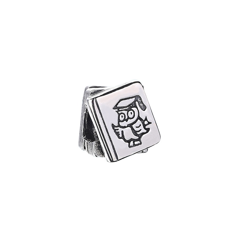 Hạt Charm Hình Cỏ Bốn Lá Bằng Bạc Sterling Pandora925 Dùng Làm Trang Sức DIY
