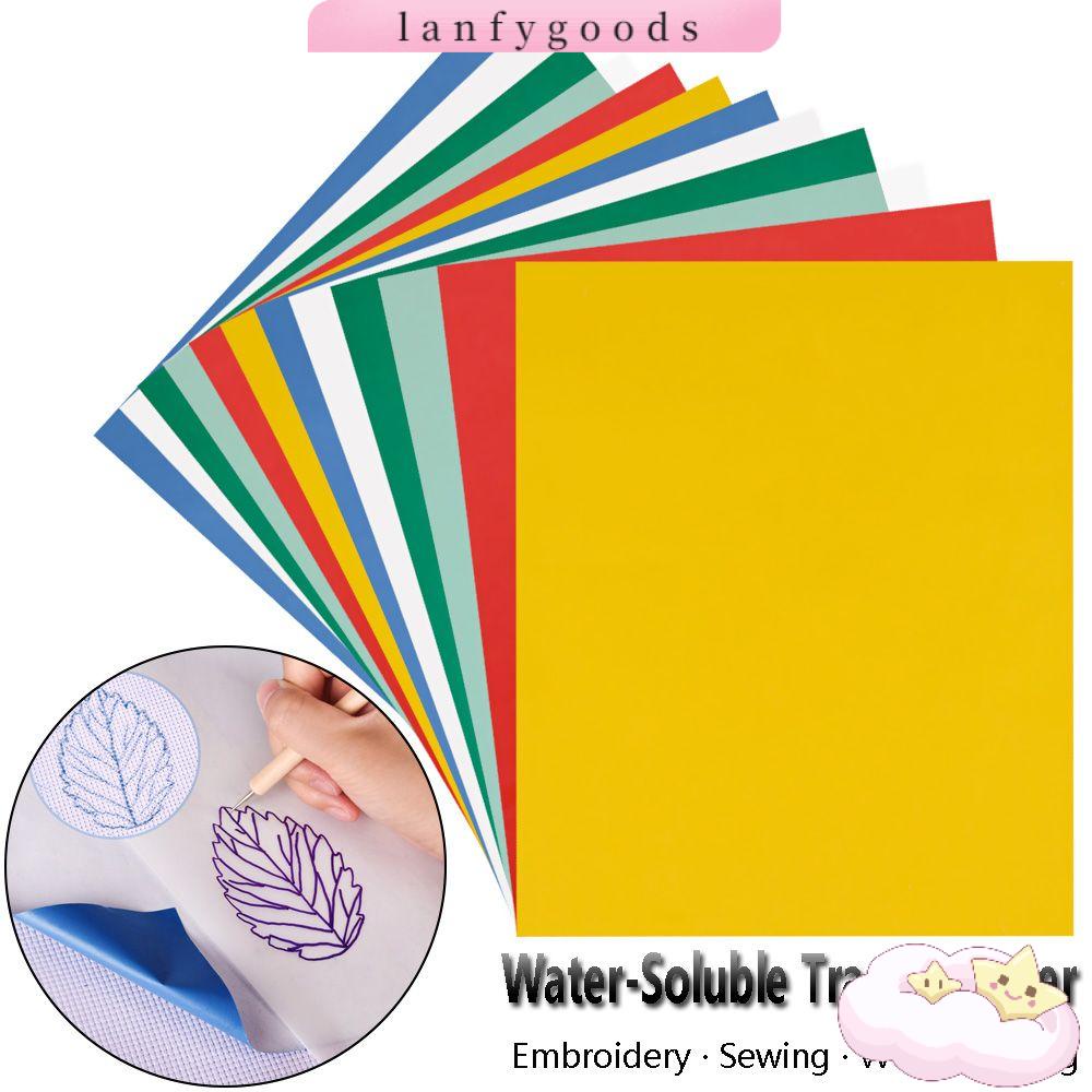 Bộ 10 Giấy Carbon Một Mặt Dùng Thêu Tranh Chữ Thập Thủ Công