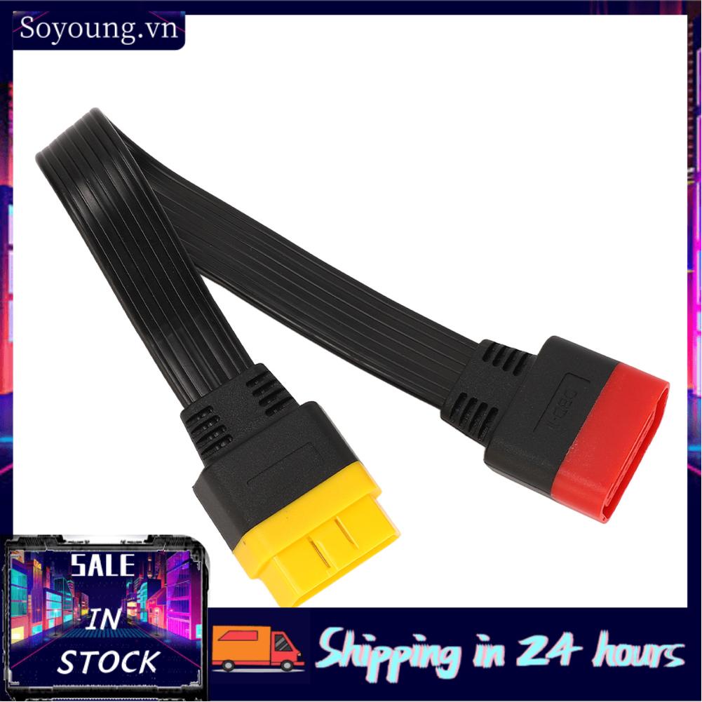 Soyoung OBDII Diagnostic Cable OBD2 Extension Universal Fit for Car