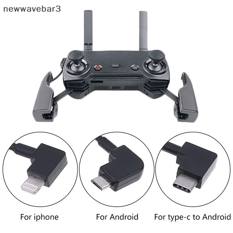 Dây Cáp OTG Micro type-c usb Cho DJI Spark / Mavic Pro RC 3} Máy Hút Bụi Lò Vi Sóng {newwavebar3} {newwavebar3}