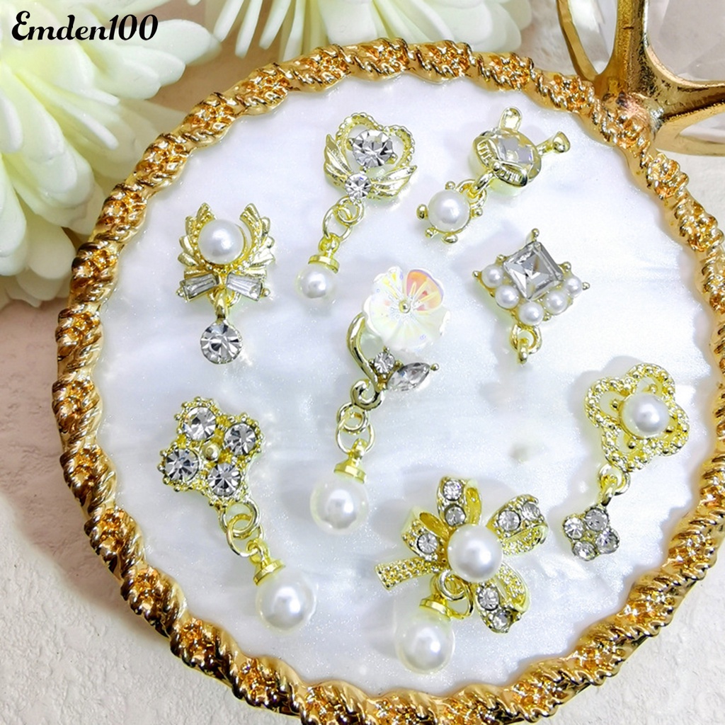 1 Túi Phụ Kiện Trang Trí Móng Tay 3D Xinh Xắn