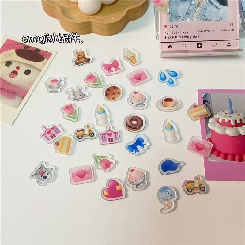 Khung Ảnh 3 inch Bằng acrylic Kèm Móc Khóa Và Giá Đỡ Treo Chìa Khóa Tiện Dụng