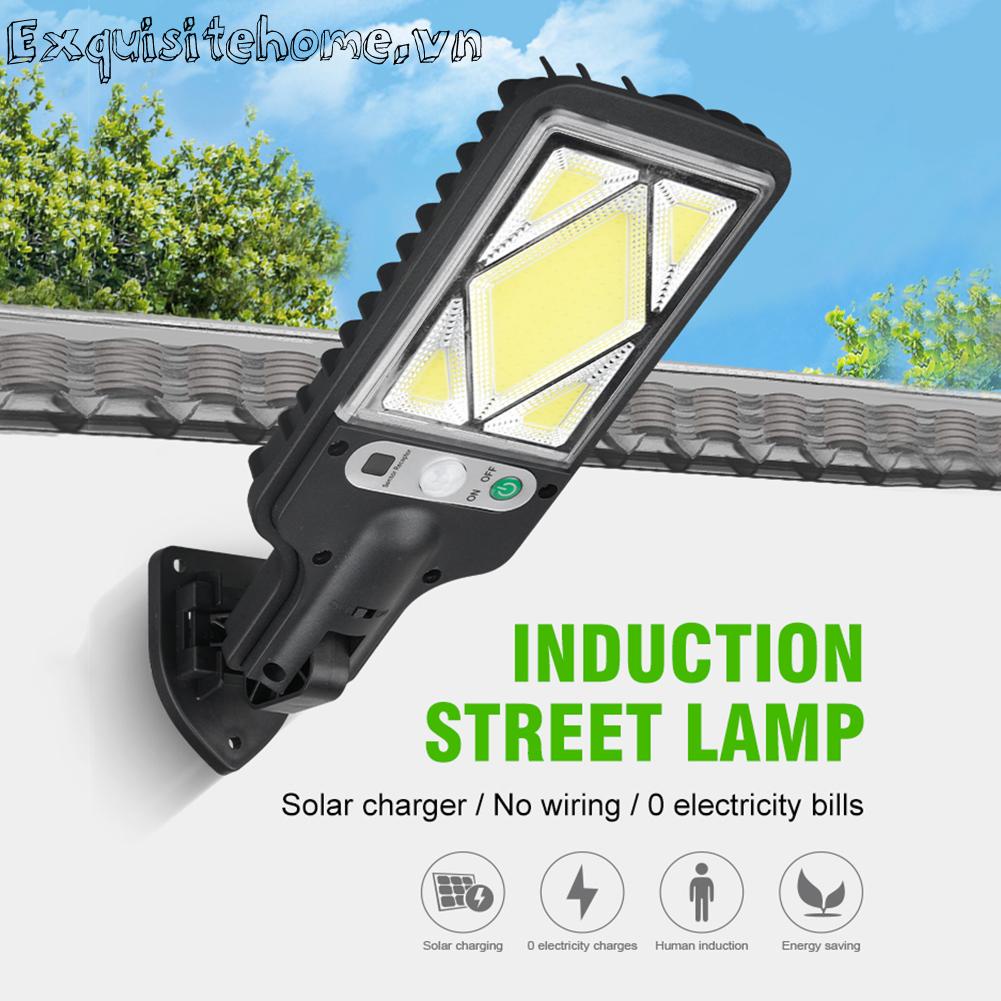 Đèn LED Tự Động 2.5W / 5V Sử Dụng Năng Lượng Mặt Trời Kèm Điều Khiển Từ Xa