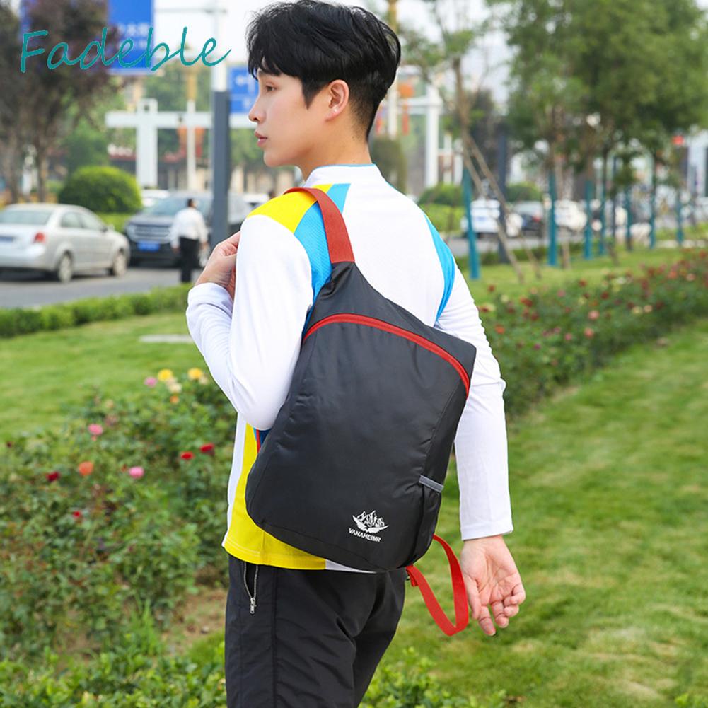 Ba Lô Du Lịch / Cắm Trại / Tập Gym Chất Liệu Vải Nylon Có Thể Gấp Gọn