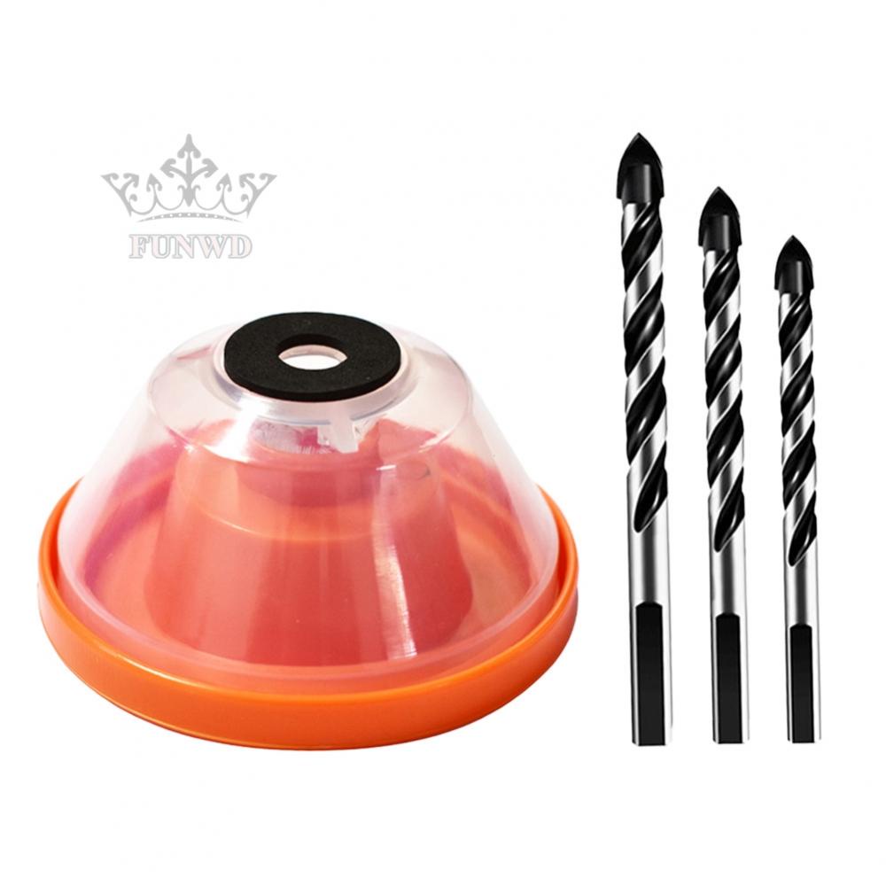 【FUNWD】Drill Dust Cover Electric Drill PP Sponge 6/8/10mm Collecting Dust Collector