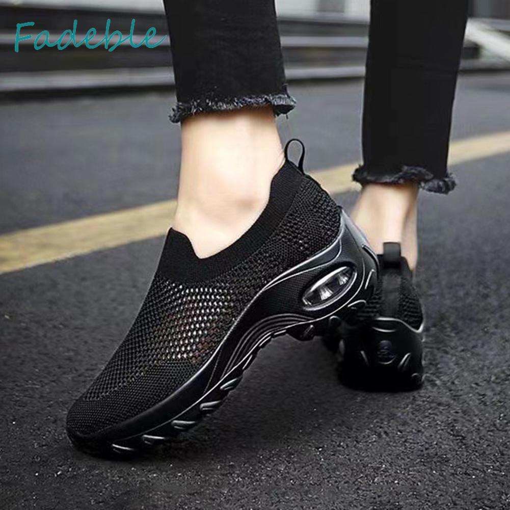 Giày Thể Thao Đế Chống Sốc Trọng Lượng Nhẹ Thoáng Khí Thời Trang Mùa Hè Dành Cho