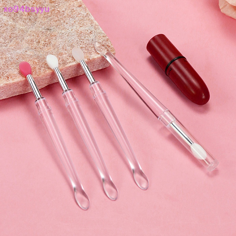 1 Cọ Tô Son Môi Xo94Bsyu Bằng Silicon Kèm Nắp Đậy Chống Bụi