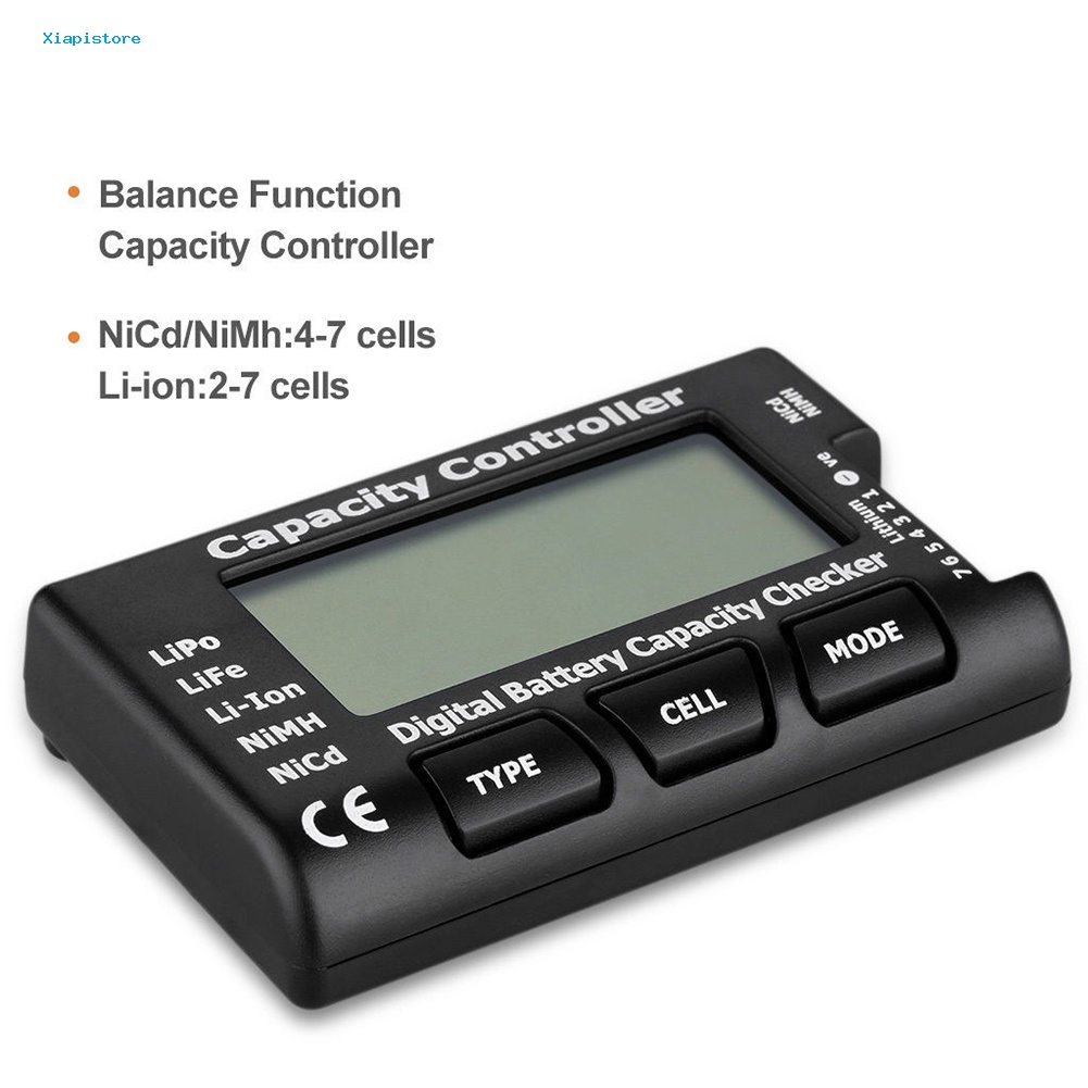 Thiết Bị Kiểm Tra Dung Lượng Pin Kỹ Thuật Số Cho Lipo Li-ion NiMH