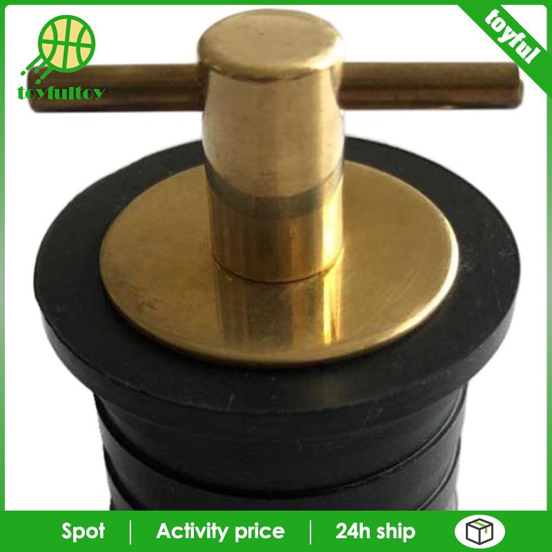 Nút Chặn Cống Thoát Nước Bằng Đồng Thau 1-1 / 4 Inch Cho Tàu Thuyền