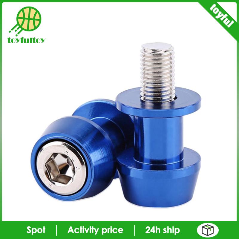 Set 2 Ống Cuộn CNC Màu Đỏ Cho Xe Mô Tô 2009-2014 8mm