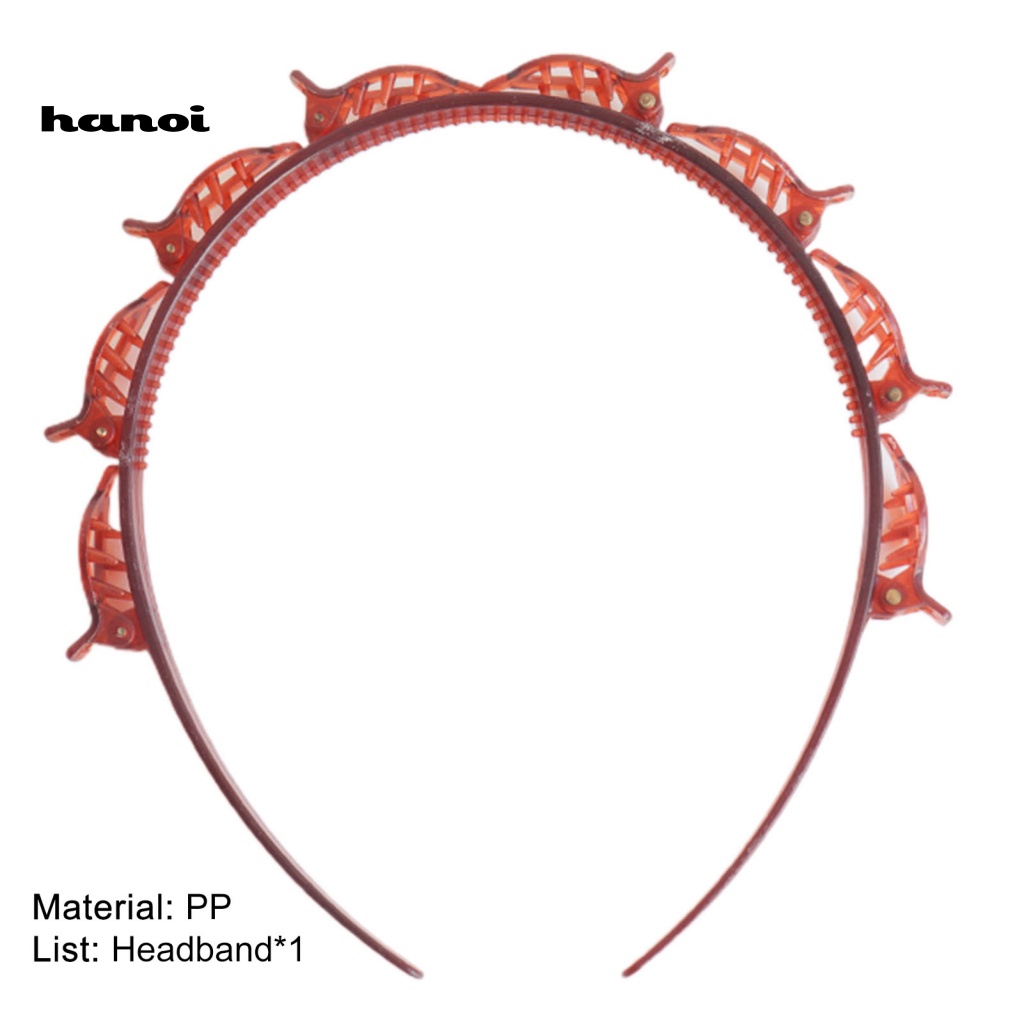 Kẹp Tóc Thiết Kế Hai Lớp Chống Trượt Thời Trang Cho Nữ
