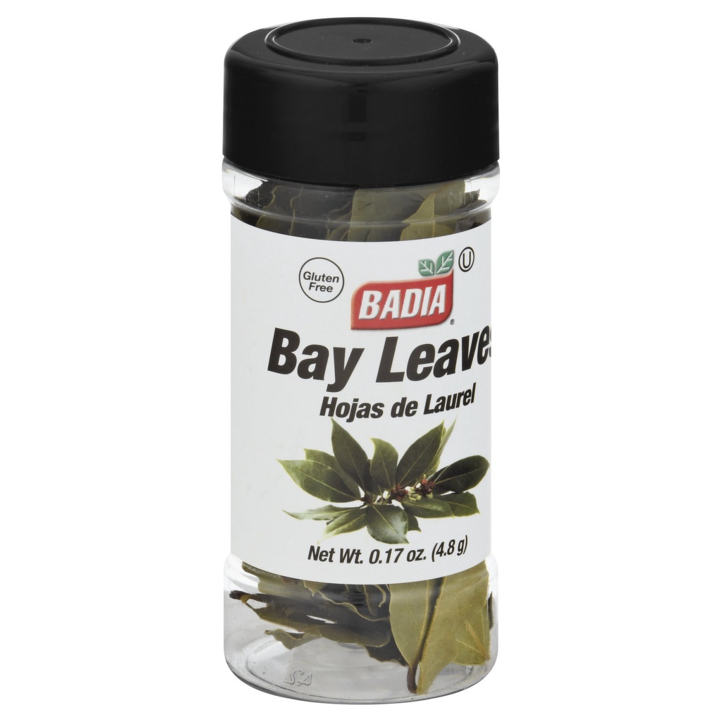 Lá nguyệt quế hiệu Badia Bay Leaves Whole - Hủ 4.8g