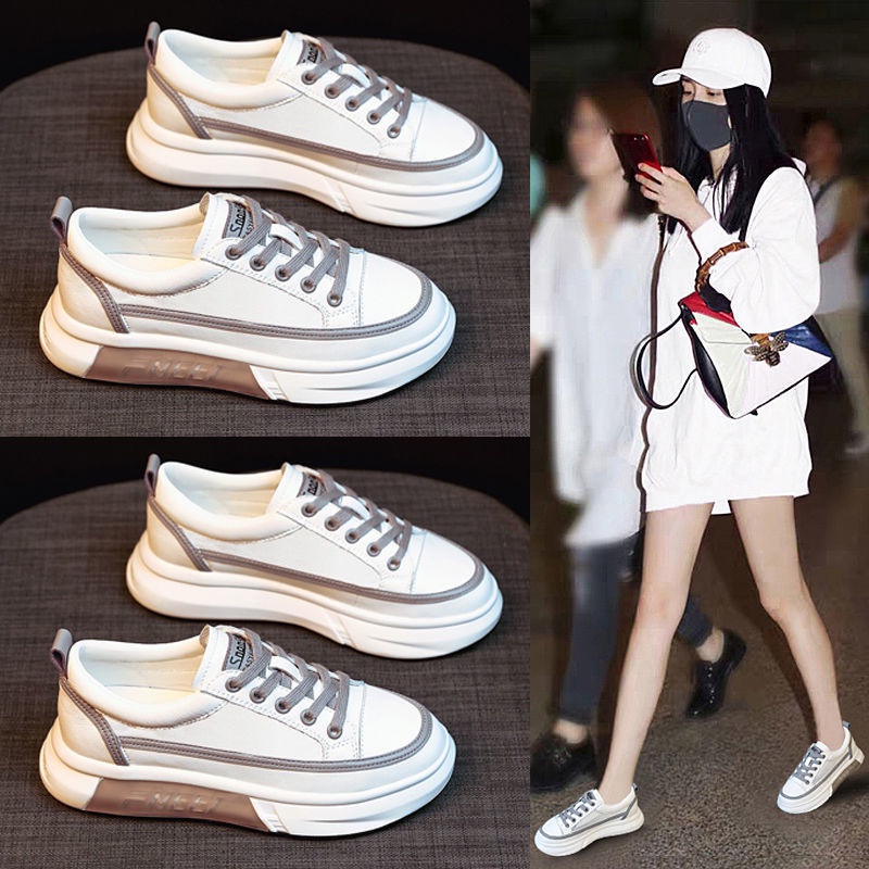 STREET STUDIO Giày Thể Thao Thiết Kế Mới Thoáng Khí Giày thể thao nữ 2023 NEW 080429