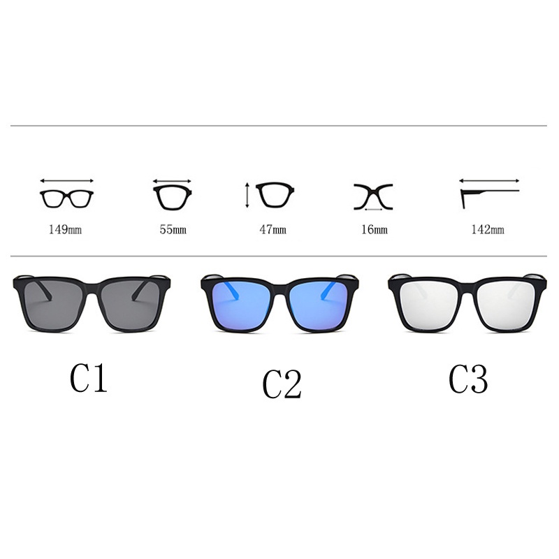 Kính Mát Thời Trang Hàn Quốc Chống Tia UV400 Cho Nam