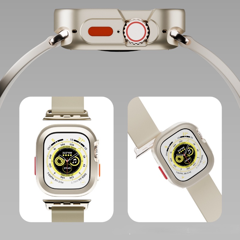 Ốp Bảo Vệ Bằng TPU Mềm Dành Cho Đồng Hồ Thông Minh Apple Watch 45mm 41mm 44mm 40mm iWatch Series 8 7 6 5 4 SE