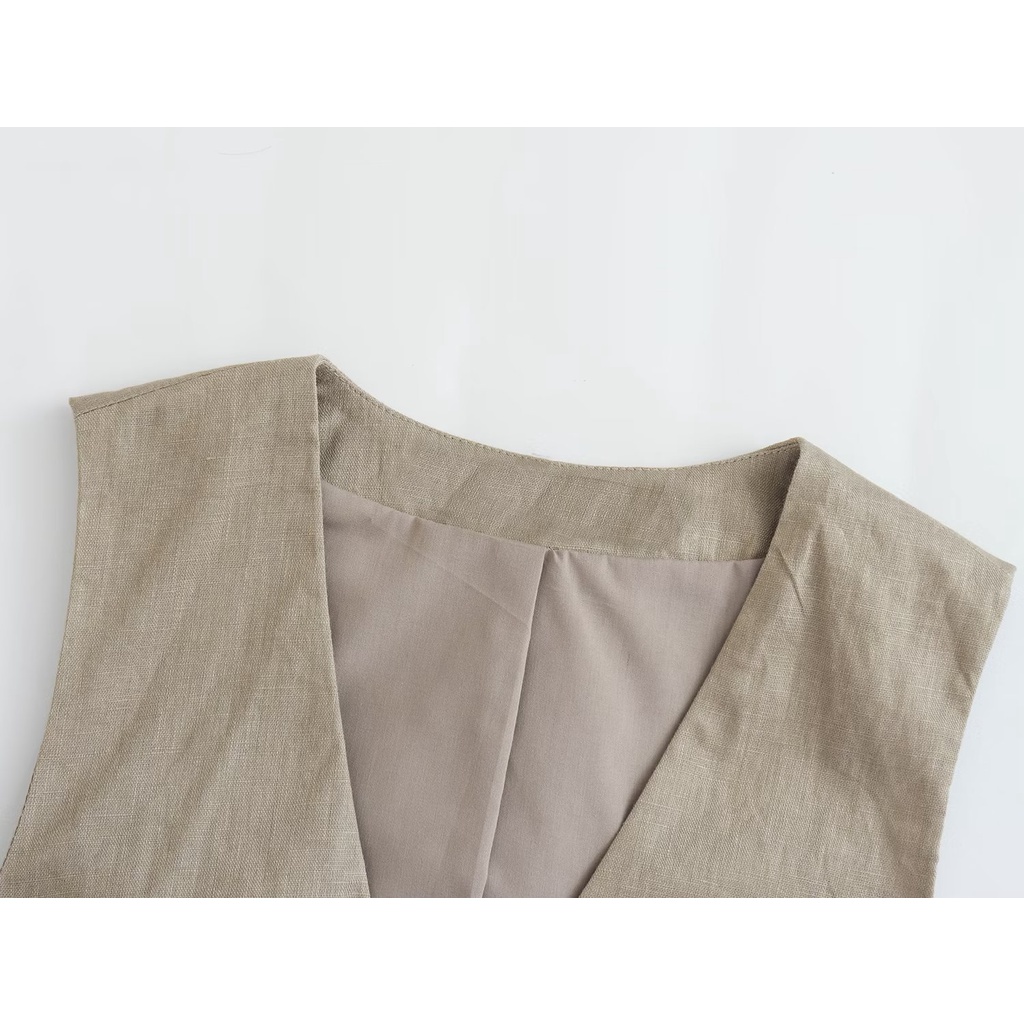 Áo Vest Giải Trí Qunz Flax 81018