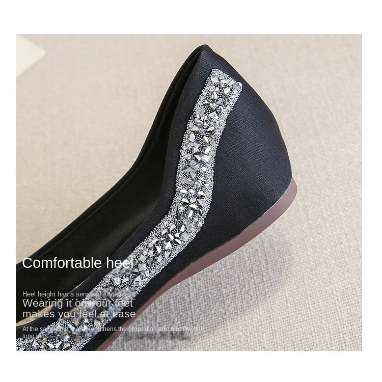 Giày Búp Bê Mũi Nhọn Thời Trang Cho Nữ, Size 41-43