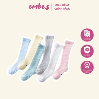 Tất lưới bốt cổ cao đáng yêu cho bé gái embe.s