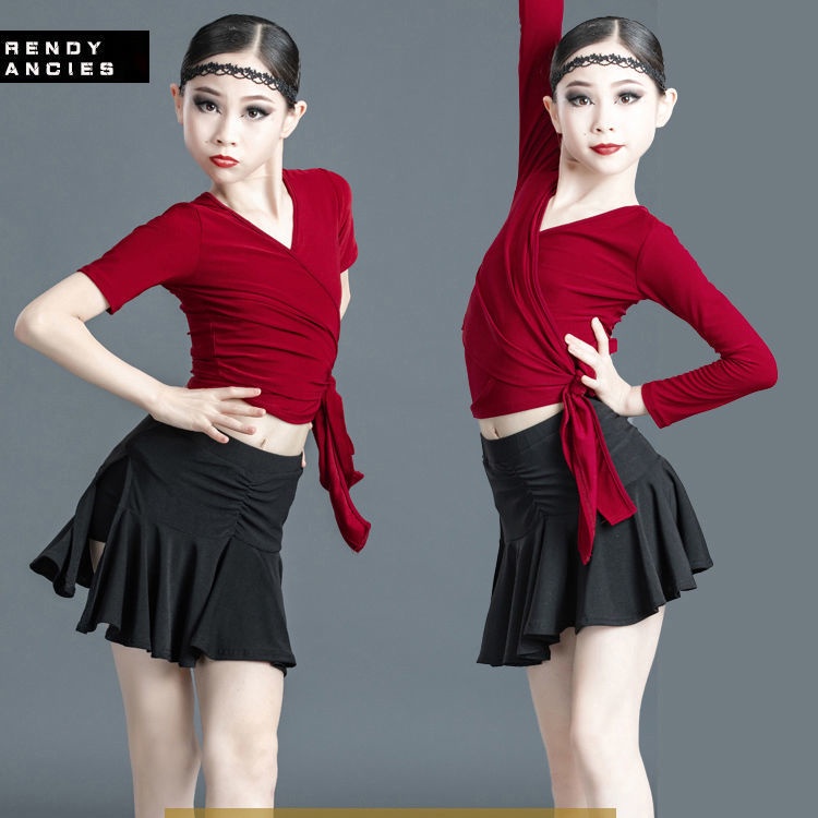 Chân Váy Khiêu Vũ Latin Thời Trang Xuân Hè Cho Bé Gái