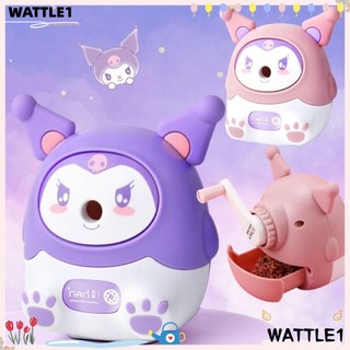 Wttle kuromi pencil sharpener office gift student hand-cranked mechanical tool