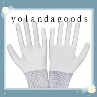☆YOLA☆ Practical Car Wrap Gloves White Mittens Vinyl Sticker Auto New Application Tools Hot Nylon Wrapping